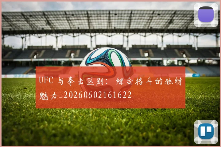 UFC 与拳击区别:综合格斗的独特魅力_20260602161622